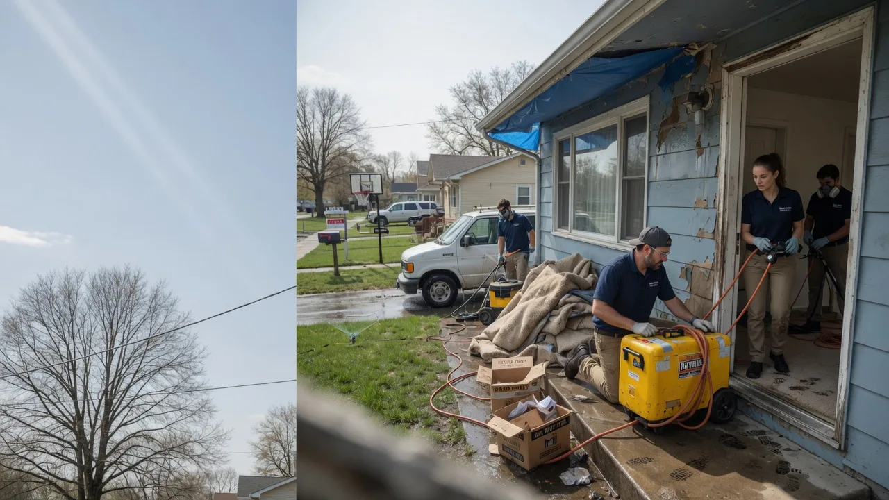 Basement Flood Cleanup in Scranton, KS near me